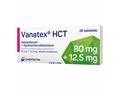 Vanatex HCT interakcje ulotka tabletki powlekane 80mg+12,5mg 28 tabl.