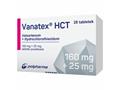 Vanatex HCT interakcje ulotka tabletki powlekane 160mg+25mg 28 tabl.