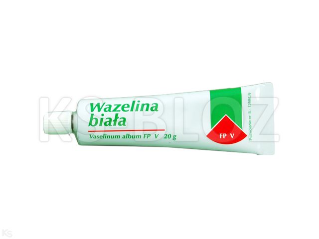 Vaselinum Album interakcje ulotka podłoże - 20 g (tub.)