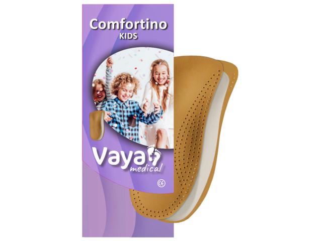 Vaya Medical Comfortino Kids Wkładki dla stóp płasko-koślawych dziecięce ortopedyczne 30 interakcje ulotka wkładka do obuwia - 2 szt. (para)