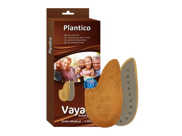 Vaya Ortho-Medical Plantico Aloe Półwkładki pod ostrogi piętowe ortopedyczne z aloesem 39/40 interakcje ulotka wkładka do obuwia - 2 szt. (para)