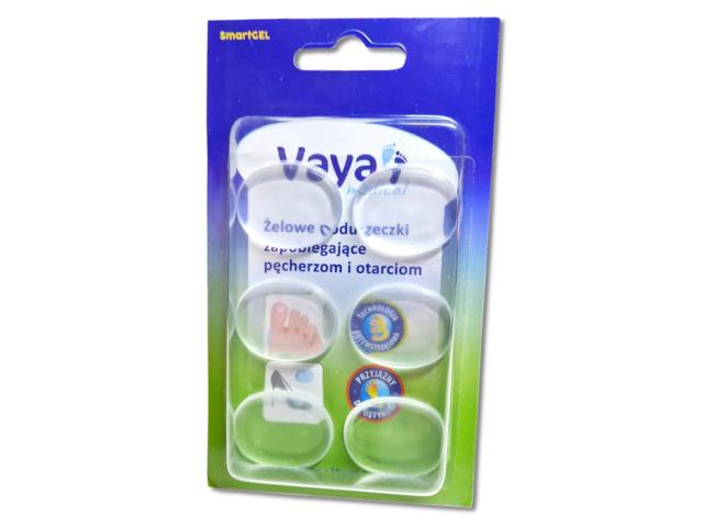 Vaya SmartGel Poduszeczki żelowe zapobiegające pęcherzom i otarciom interakcje ulotka poduszka - 6 szt.