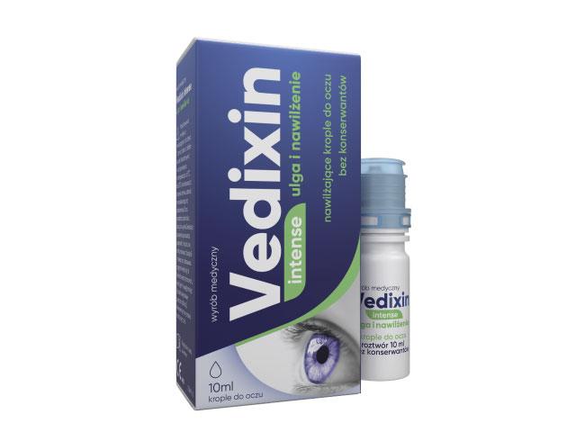 Vedixin Intense Ulga I Nawilżenie interakcje ulotka krople do oczu  10 ml