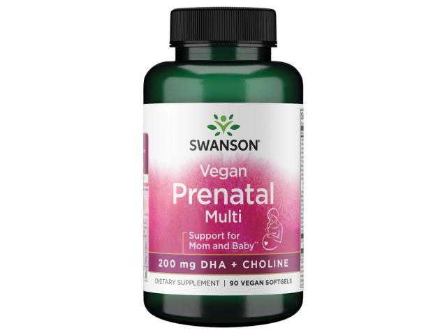 Vegan Prenatal Multi z 200 mg DHA i choliną interakcje ulotka kapsułki - 90 kaps.