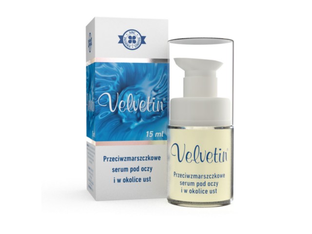 Velvetin Serum przeciwzmarszczkowe pod oczy i w okolicy ust interakcje ulotka   15 ml