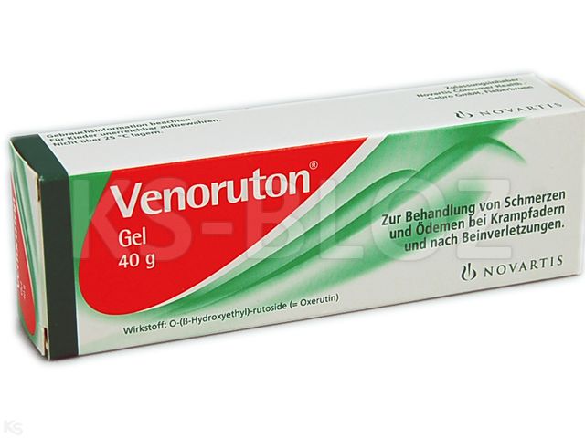 Venoruton Gel interakcje ulotka żel 20 mg/g 40 g (tub.)