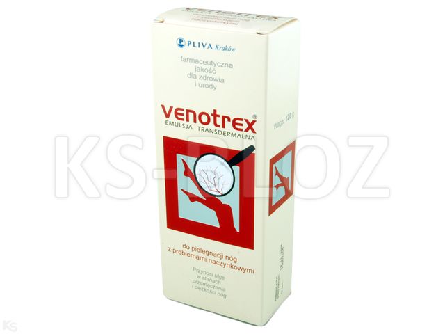 Venotrex Emulsja Transdermalna interakcje ulotka   120 ml