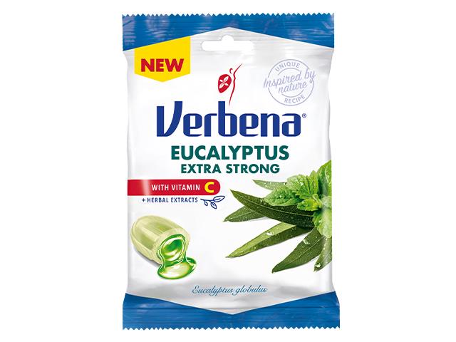 Verbena Eucalyptus Extra Strong interakcje ulotka cukierki  60 g