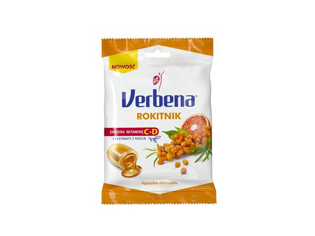 Verbena Rokitnik interakcje ulotka cukierki  60 g