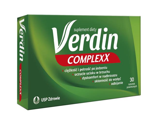 Verdin Complexx interakcje ulotka tabletki powlekane  30 tabl.