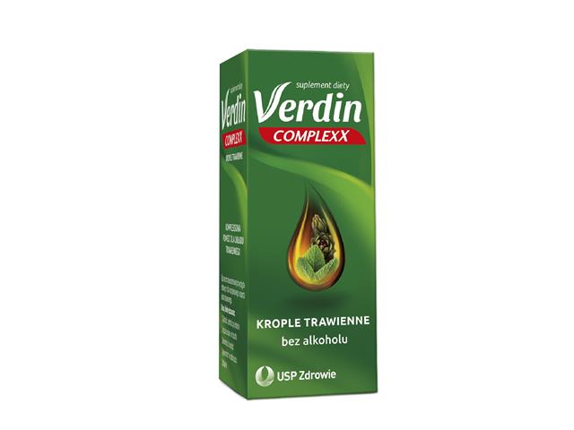 Verdin Complexx Krople trawienne interakcje ulotka krople doustne  40 ml (but.)