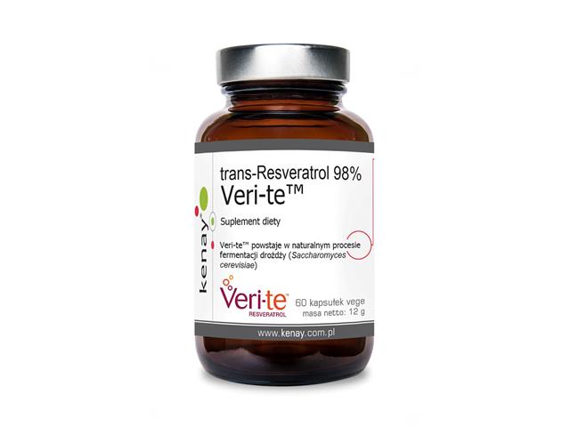 Veri-teTM trans-Resveratrol 98% interakcje ulotka kapsułki  60 kaps.
