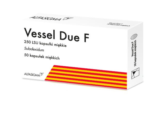 Vessel Due F interakcje ulotka kapsułki miękkie 250 LSU 50 kaps.