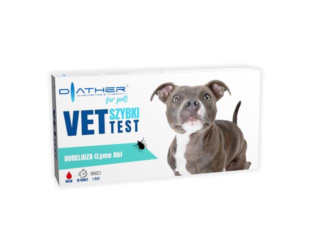 VET Szybki Test Borelioza LYME Ab interakcje ulotka test - 1 szt.