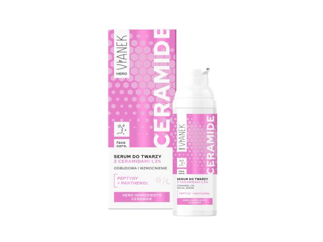 Vianek Hero Ceramide Serum do twarzy z ceramidami 1,3% interakcje ulotka serum - 30 ml