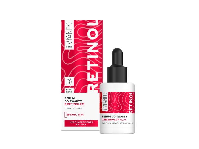 Vianek Hero Retinol Serum z retinolem interakcje ulotka serum - 30 ml