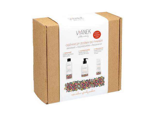 VIANEK Zestaw odżywczy do twarzy interakcje ulotka zestaw - 200 ml (+ 50 ml + 150 ml)