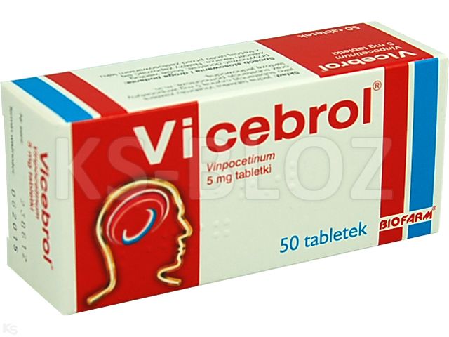 Vicebrol interakcje ulotka tabletki 5 mg 