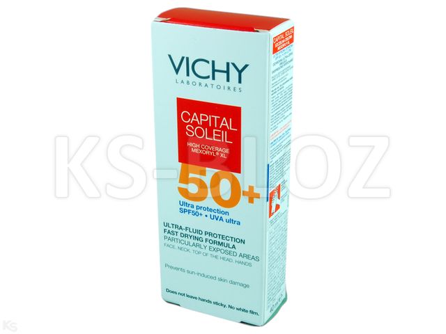 Vichy Capit.sol. Ultra Fluid SPF 50 interakcje ulotka   40 ml