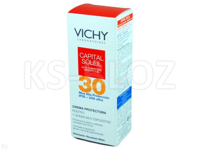 Vichy Capital Soleil Cream IP 30 interakcje ulotka   50 ml | tuba
