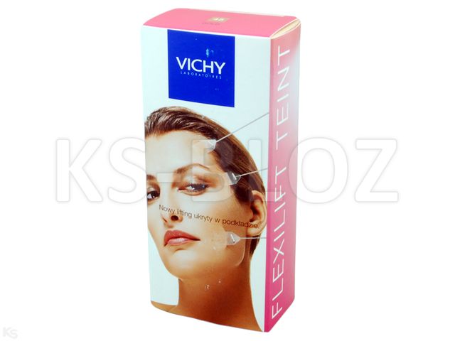 Vichy Flexilift Podkład wygładzający zmarszczki gold 45 interakcje ulotka   30 ml