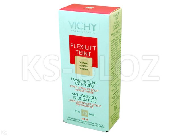 Vichy Flexilift Podkład wygładzający zmarszczki opal 15 interakcje ulotka podkład do twarzy - 30 ml