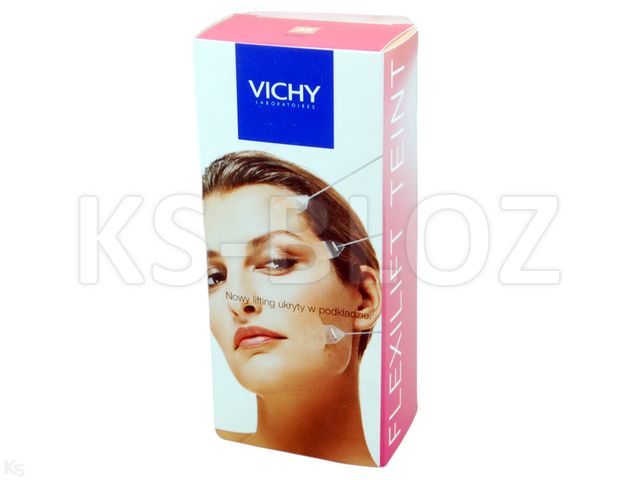 Vichy Flexilift Podkład wygładzający zmarszczki sand 35 interakcje ulotka   30 ml