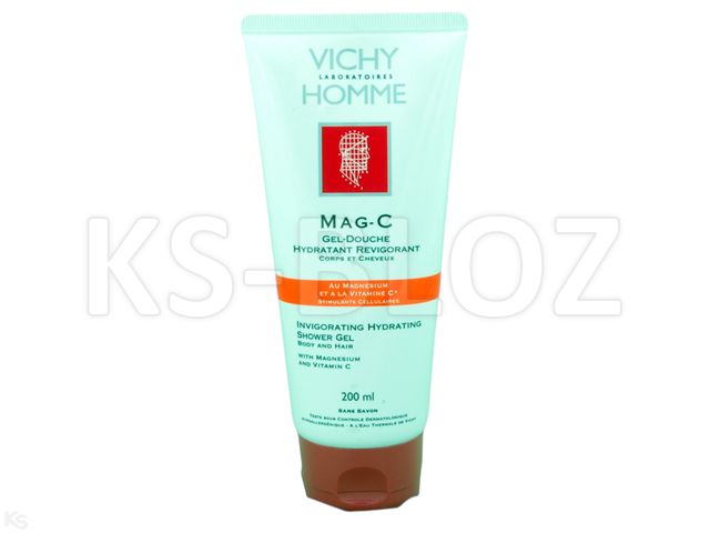 VICHY HOMME MAG-C Żel p/prysz.naw.odśw. interakcje ulotka   200 ml