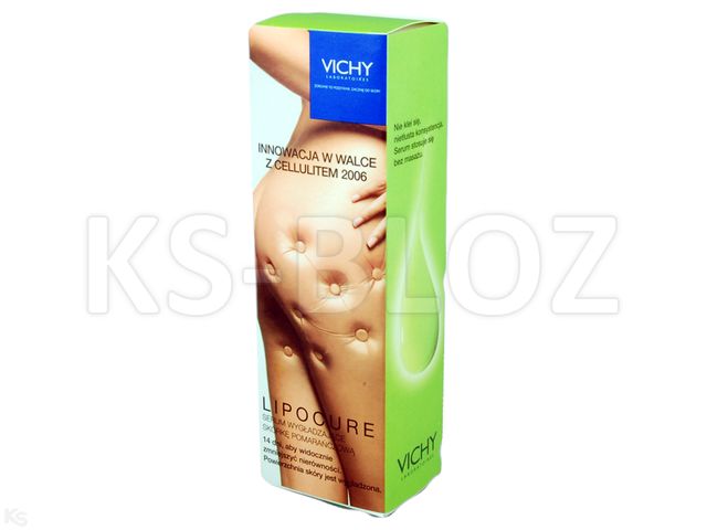 VICHY LIPOCUR Serum wygładz.sk.pomarańcz. interakcje ulotka serum - 100 ml
