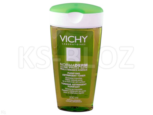 Vichy Normaderm Tonik zwężający pory interakcje ulotka tonik  200 ml