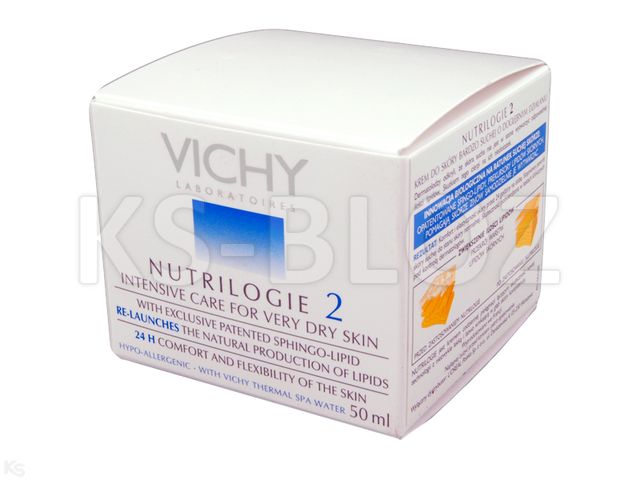 Vichy Nutrilogie 2 Krem do cery bardzo suchej interakcje ulotka krem  50 ml