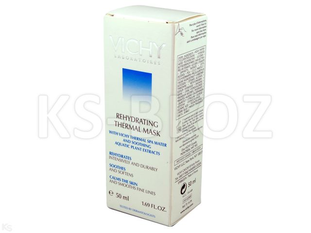 Vichy Termal Rehydratant Masque nawilżająca interakcje ulotka maseczka  50 ml