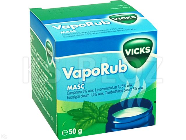 Vicks Vaporub interakcje ulotka maść  50 g