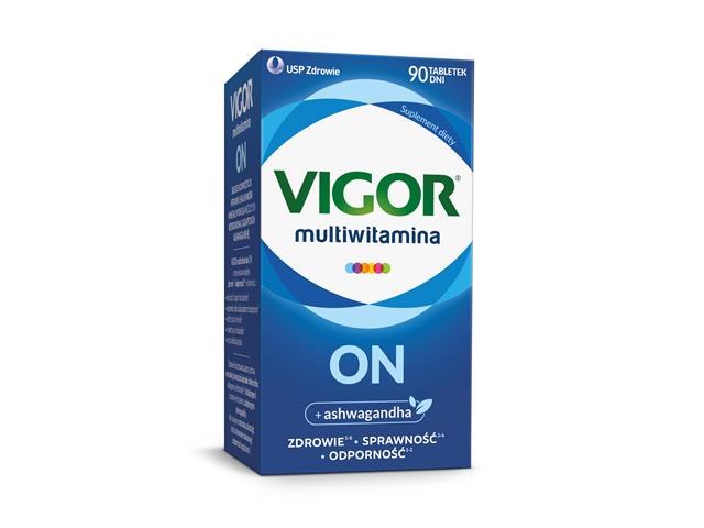 Vigor Multiwitamina On interakcje ulotka tabletki  90 tabl.