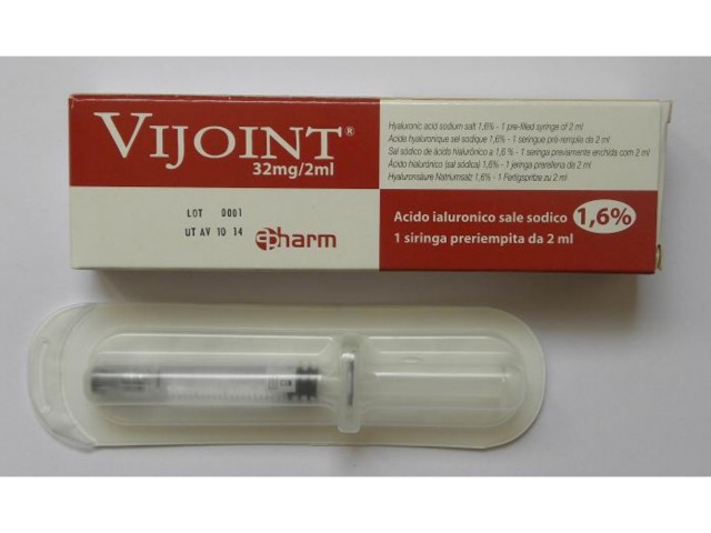 Vijoint 1,60% interakcje ulotka roztwór do wstrzykiwań dostawowych 32 mg/2ml 1 amp.-strz. po 2 ml