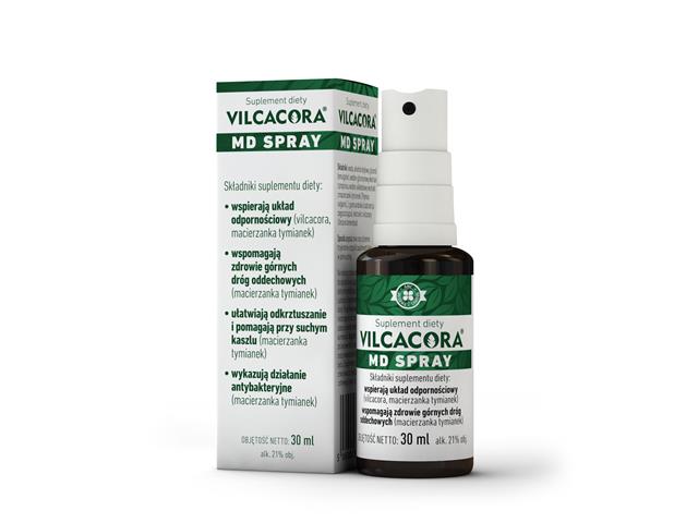 Vilcacora MD Spray interakcje ulotka spray do ust  30 ml