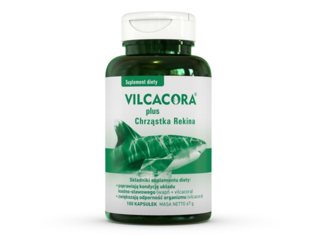 Vilcacora Plus Chrząstka Rekina interakcje ulotka kapsułki - 100 kaps.