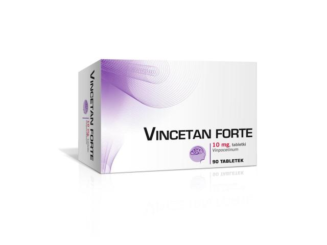 Vincetan Forte interakcje ulotka tabletki 10 mg 90 tabl.