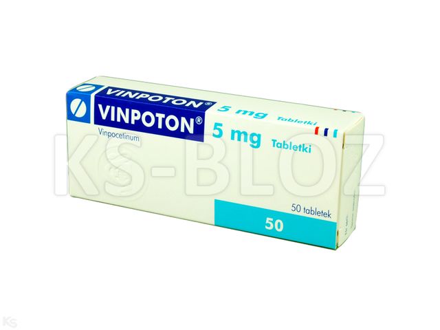 Vinpoton interakcje ulotka tabletki 5 mg 50 tabl. | pojemnik