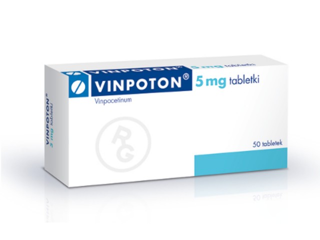 Vinpoton interakcje ulotka tabletki 5 mg 50 tabl. | 5 blist.po 10 szt.