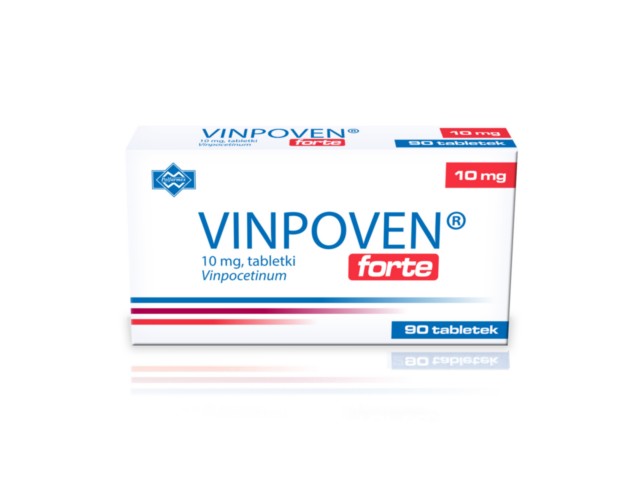 Vinpoven Forte interakcje ulotka tabletki 10 mg 