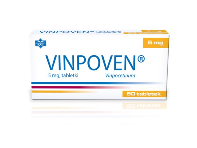 Vinpoven interakcje ulotka tabletki 5 mg 50 tabl.