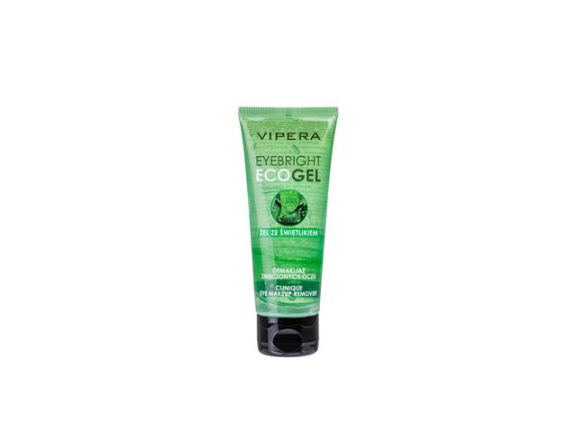 VIPERA EYEBRIGHT ECOGEL Żel ze Świetlikiem do Demakijażu Oczu interakcje ulotka żel  75 ml