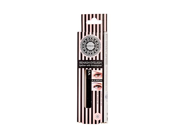 VIPERA EYELINER REHASH EYELASH z Bimatoprostem czarny interakcje ulotka tusz do rzęs - 3 ml