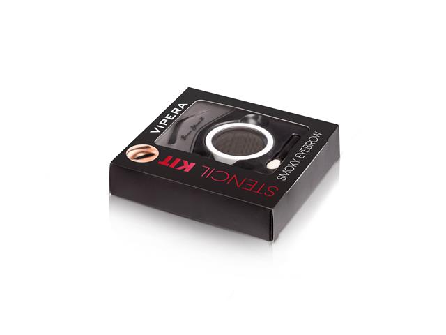 VIPERA SMOKY EYEBROW Zestaw do stylizacji brwi cień 06 uptown interakcje ulotka zestaw - 1 zest.