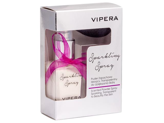 VIPERA SPARKLING SPRAY Puder Zapachowy Iskrzący Transparentny do Upiększania Skóry interakcje ulotka puder - 12 g