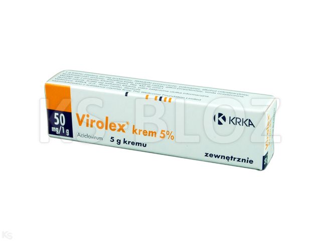 Virolex interakcje ulotka krem 50 mg/g 5 g