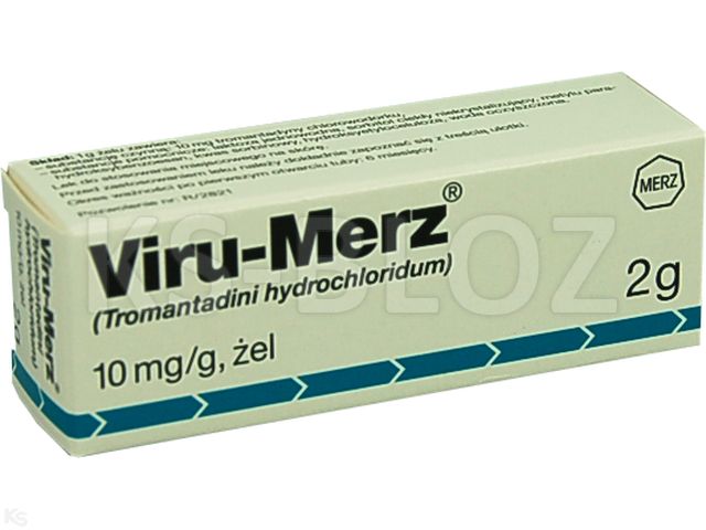 Viru-Merz interakcje ulotka żel 10 mg/g 2 g