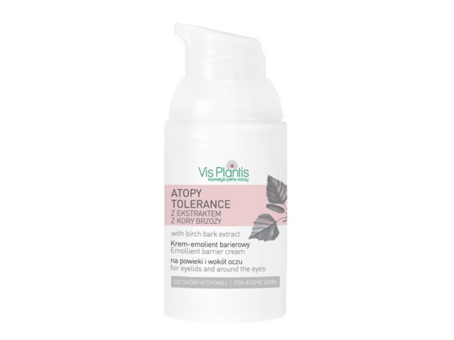 Vis Plantis Atopy Tolerance Krem na powieki i wokół oczu barierowy emolient interakcje ulotka krem  30 ml