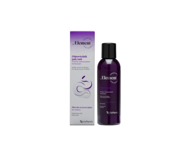 Vis Plantis Element Mleczko do twarzy oczyszczające interakcje ulotka mleczko - 150 ml